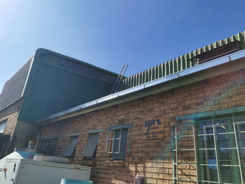 steel roof structure
